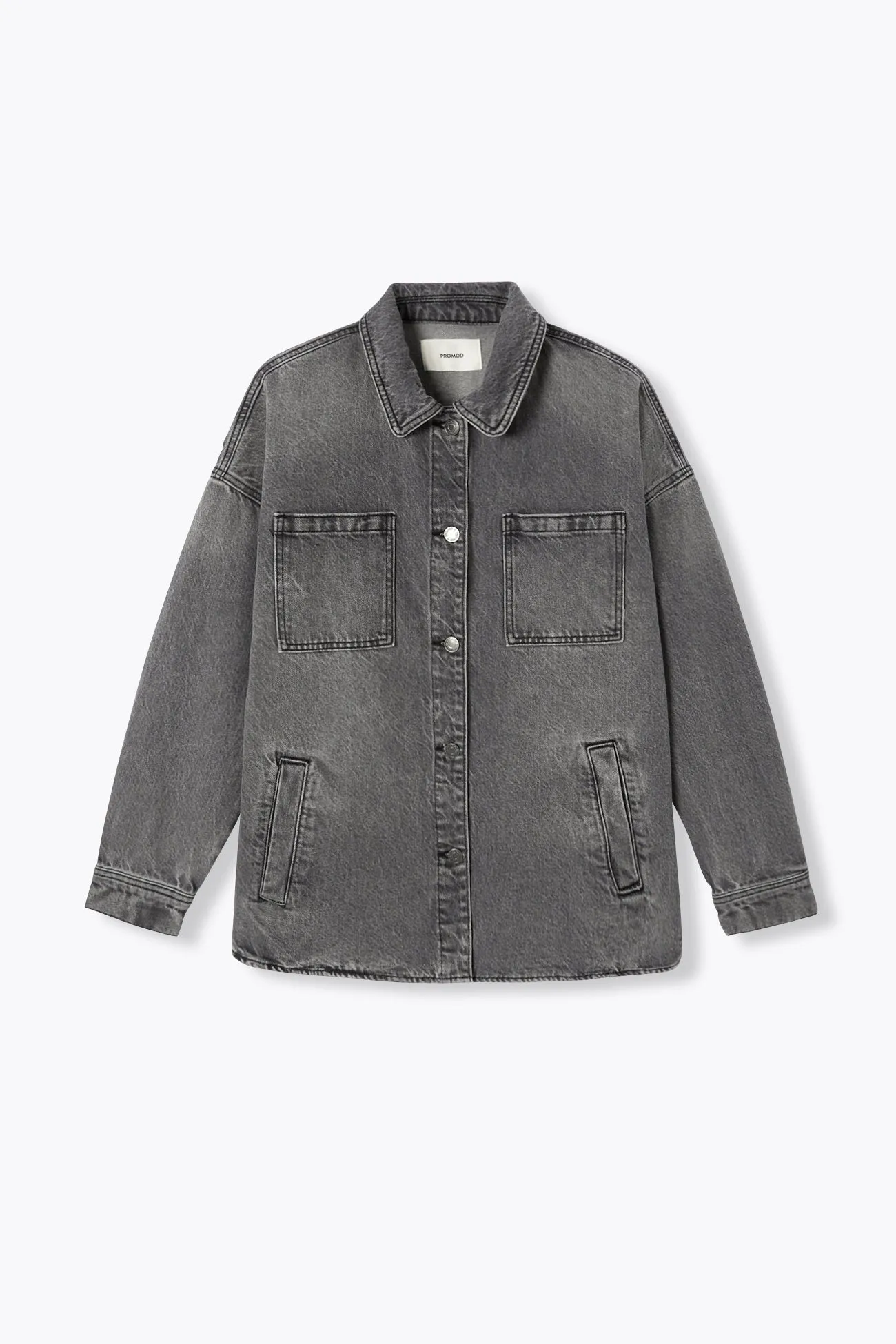 Veste surchemise en jean Femme