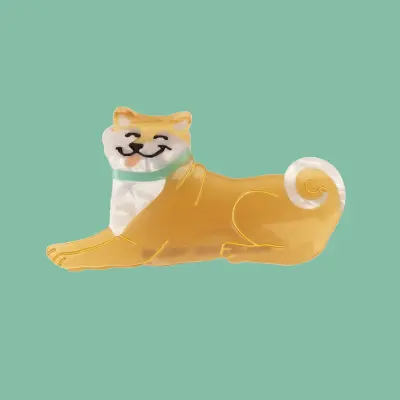 Pince à cheveux Chien Shiba Coucou Suzette — photo 5