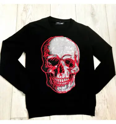 Pull ZOOM FLIGHT tete de mort