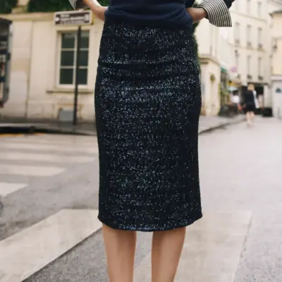 Jupe Ameline Navy — photo 2