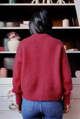 Pull Ilona - framboise — photo 5