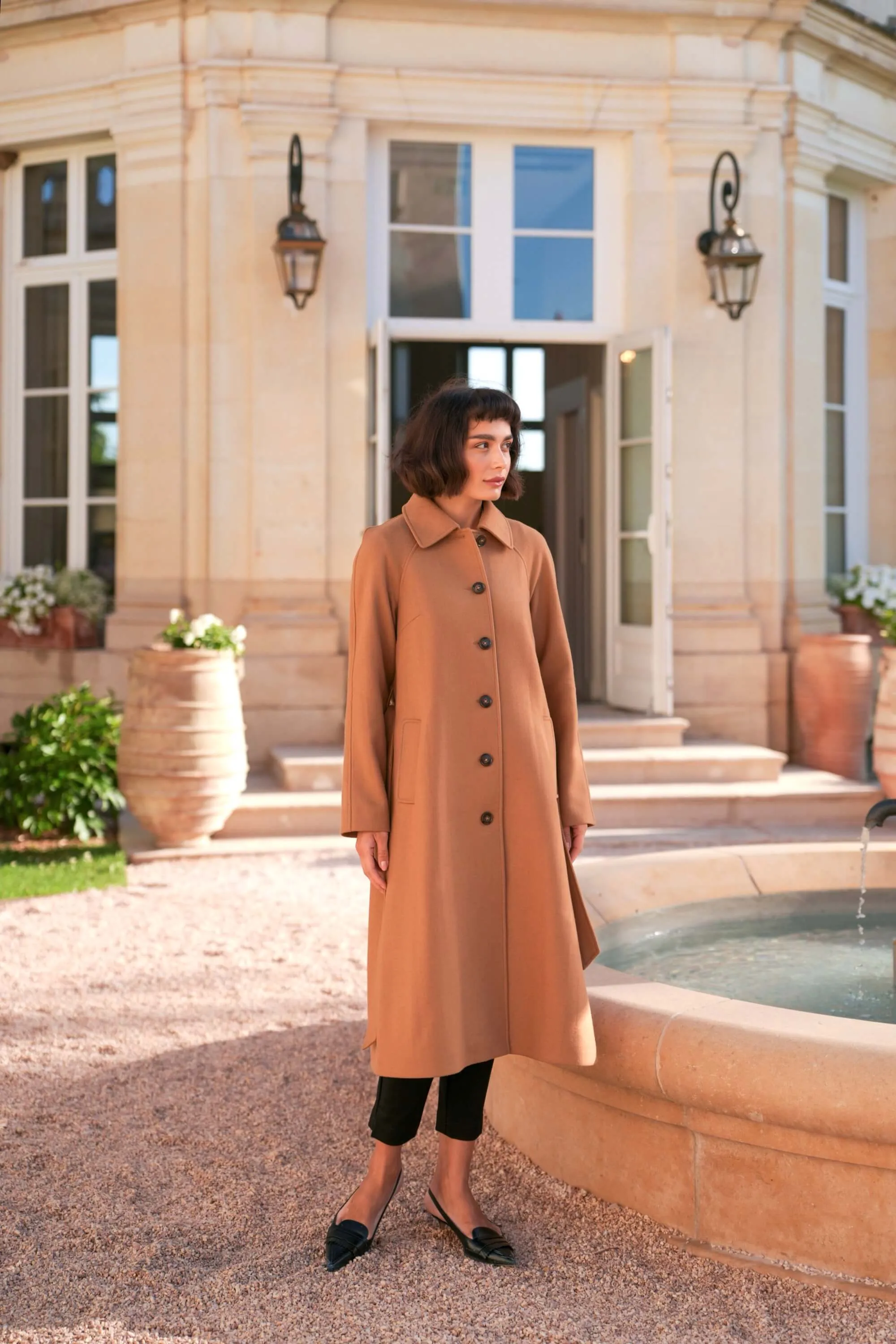 Darcy Wool Coat - Black