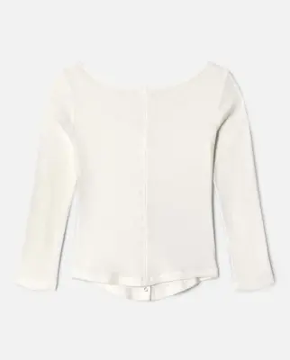 Nouveau ! RE/DONE Top Olivia Vintage White — photo 3