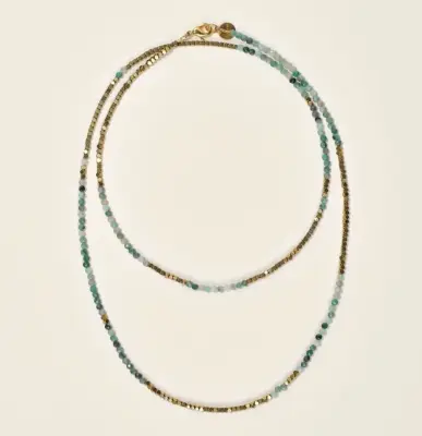Nouveau ! UCCIANI Collier Pépite Émeraude — photo 2