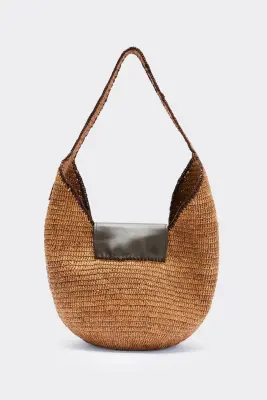 Panier Umbra raphia et chocolat — photo 3
