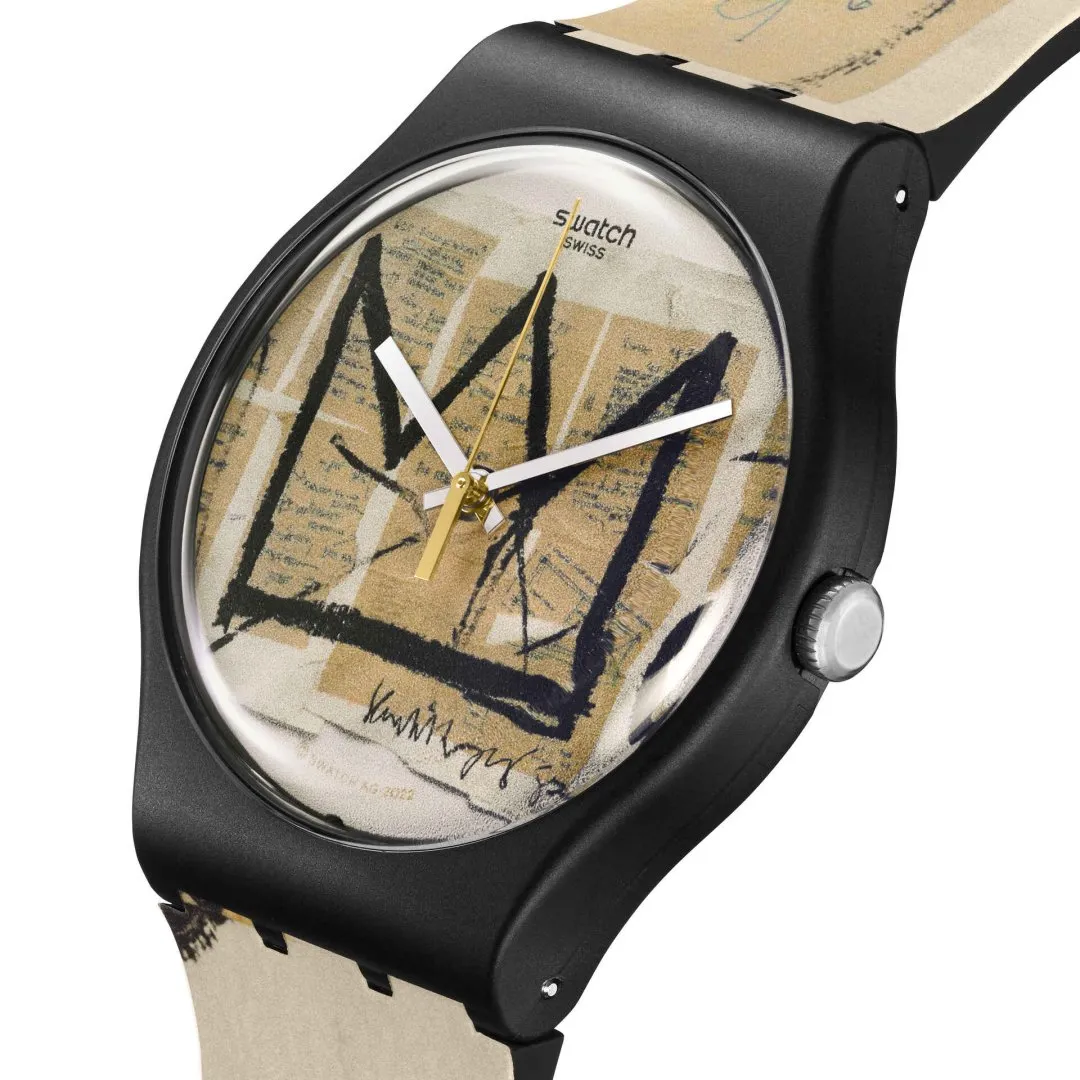 Montre a quartz jean michel basquiat