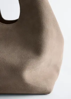 Mini sac cabas - Taupe — photo 2