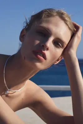 COLLIER RAS-DE-COU - ARGENTÉ — photo 1