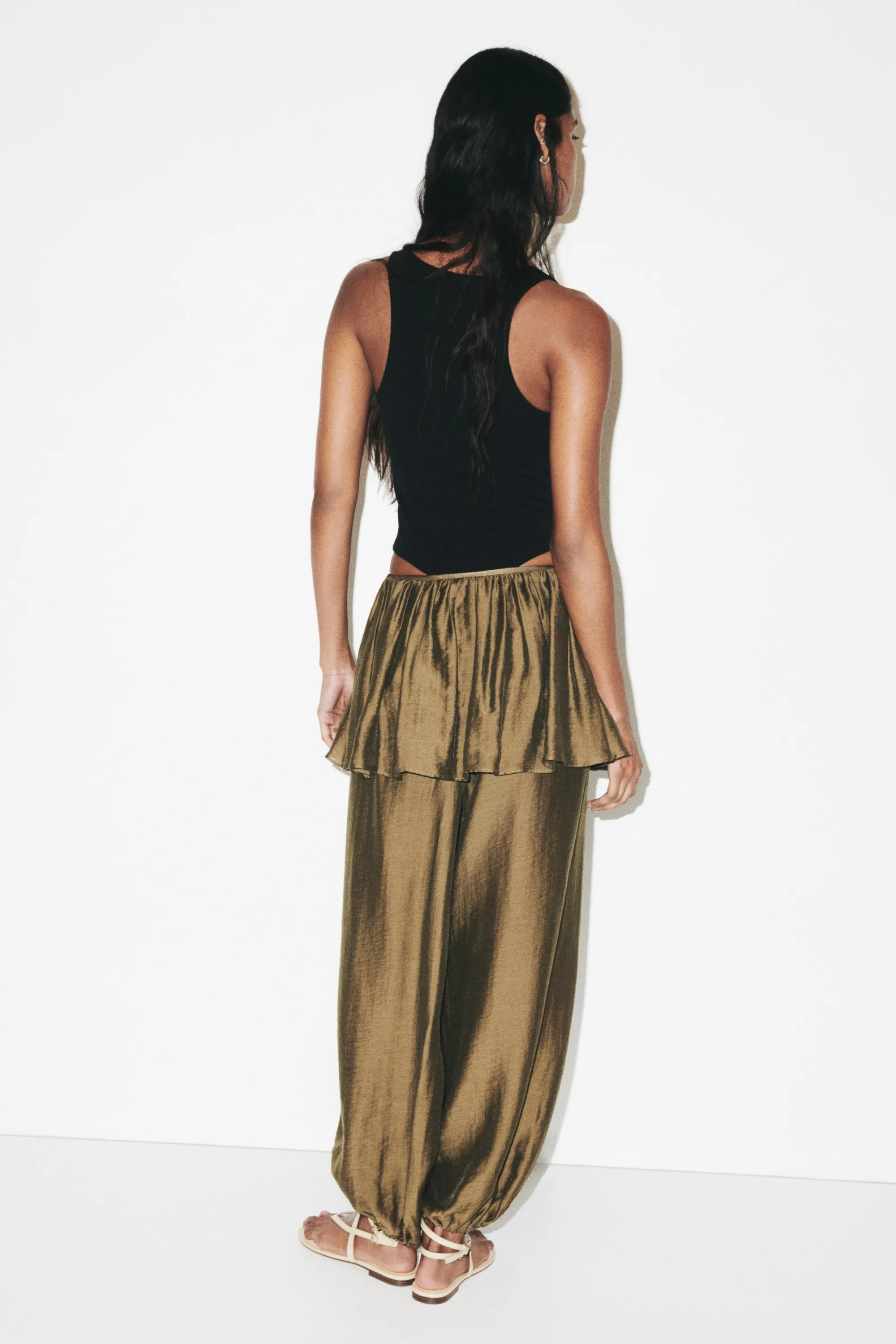 Body string sans manches - Noir