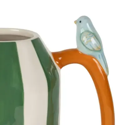 Vase Oiseau Vert — photo 2