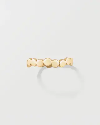 BAGUE REINE - Or jaune 18 carats — photo 3
