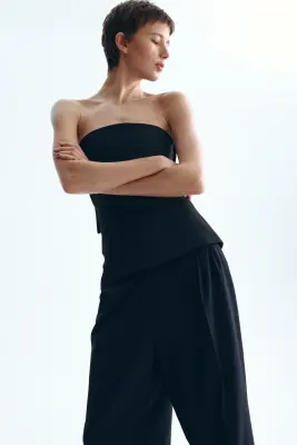 Pantalon chic - Noir — photo 2