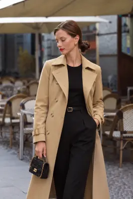 Kelianne Cotton Trench Coat — photo 4