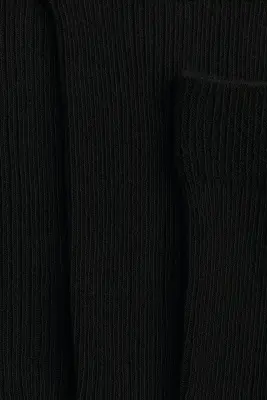 Lot de 5 paires de chaussettes en maille côtelée - Noir — photo 2