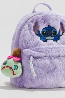 Sac à dos duveteux - Lilas/Lilo et Stitch — photo 2