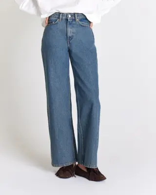 Jean Mateo bleu vintage — photo 1