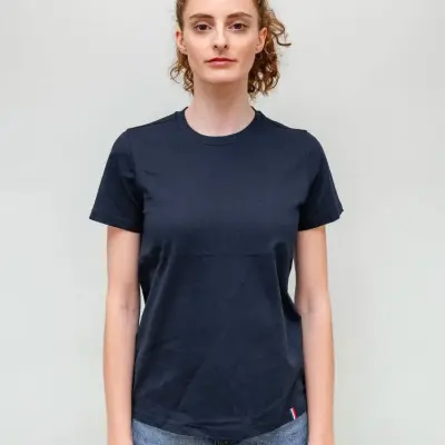 T-shirt Mauricette bleu marine — photo 1