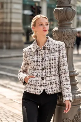 Melanie Wool Short Coat — photo 5