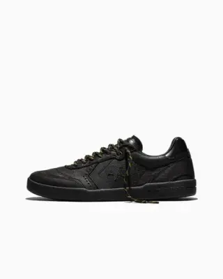 Chaussure Converse Cons Lopez Pro 2  leather – black/black/yellow — photo 3