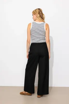 Pantalon large uni Femme — photo 4