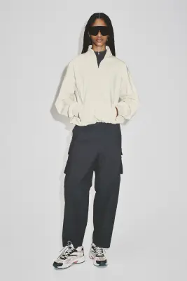 Veste de survêtement de sport SoftMove™ - Ivoire — photo 3