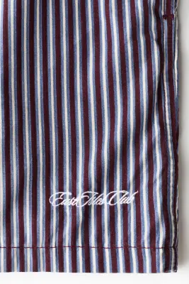 Short Relaxed Fit - Bordeaux/rayé — photo 4