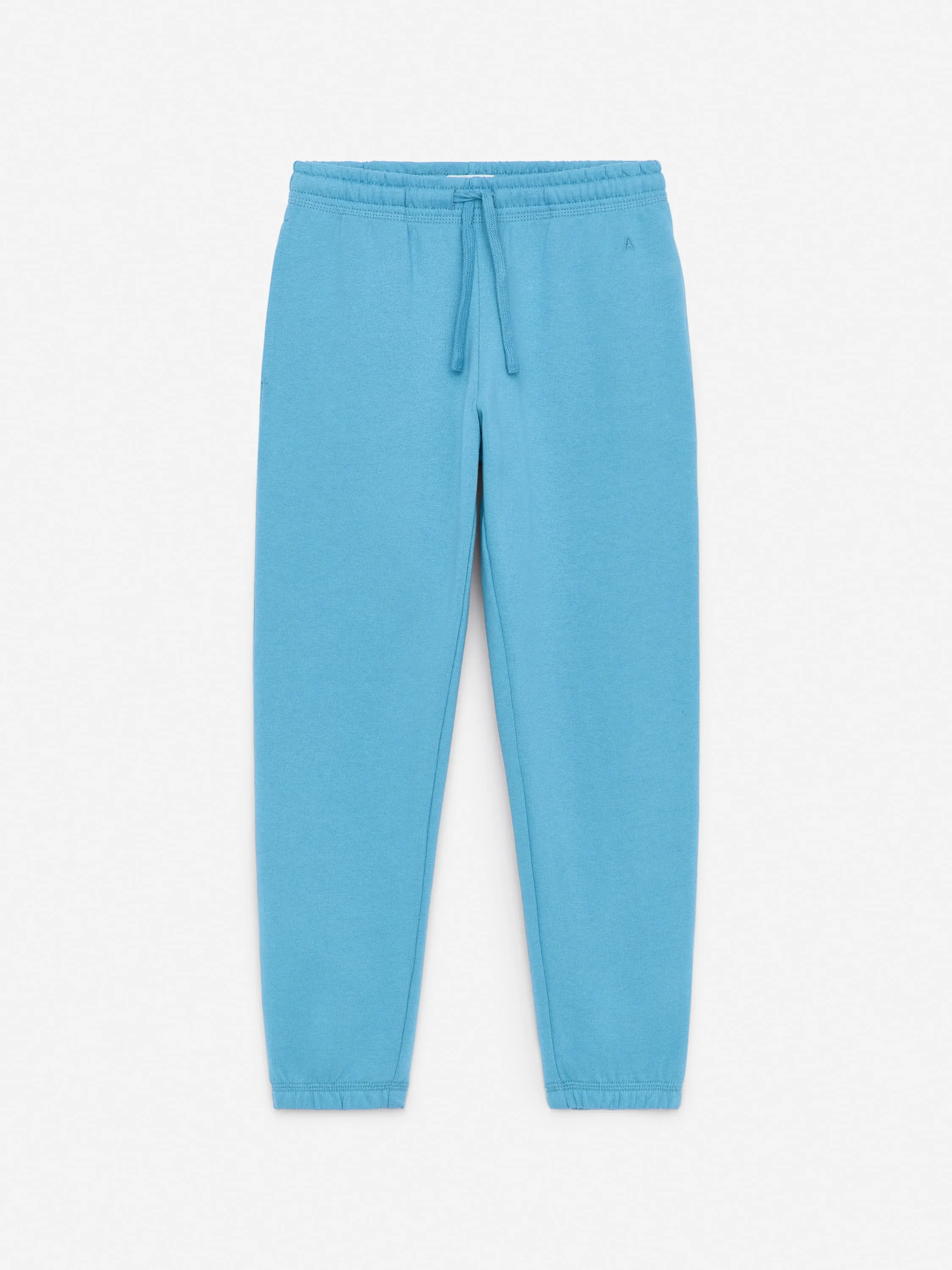 Pantalon de survêtement en tissu éponge - Bleu