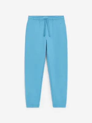 Pantalon de survêtement en tissu éponge - Bleu — photo 1