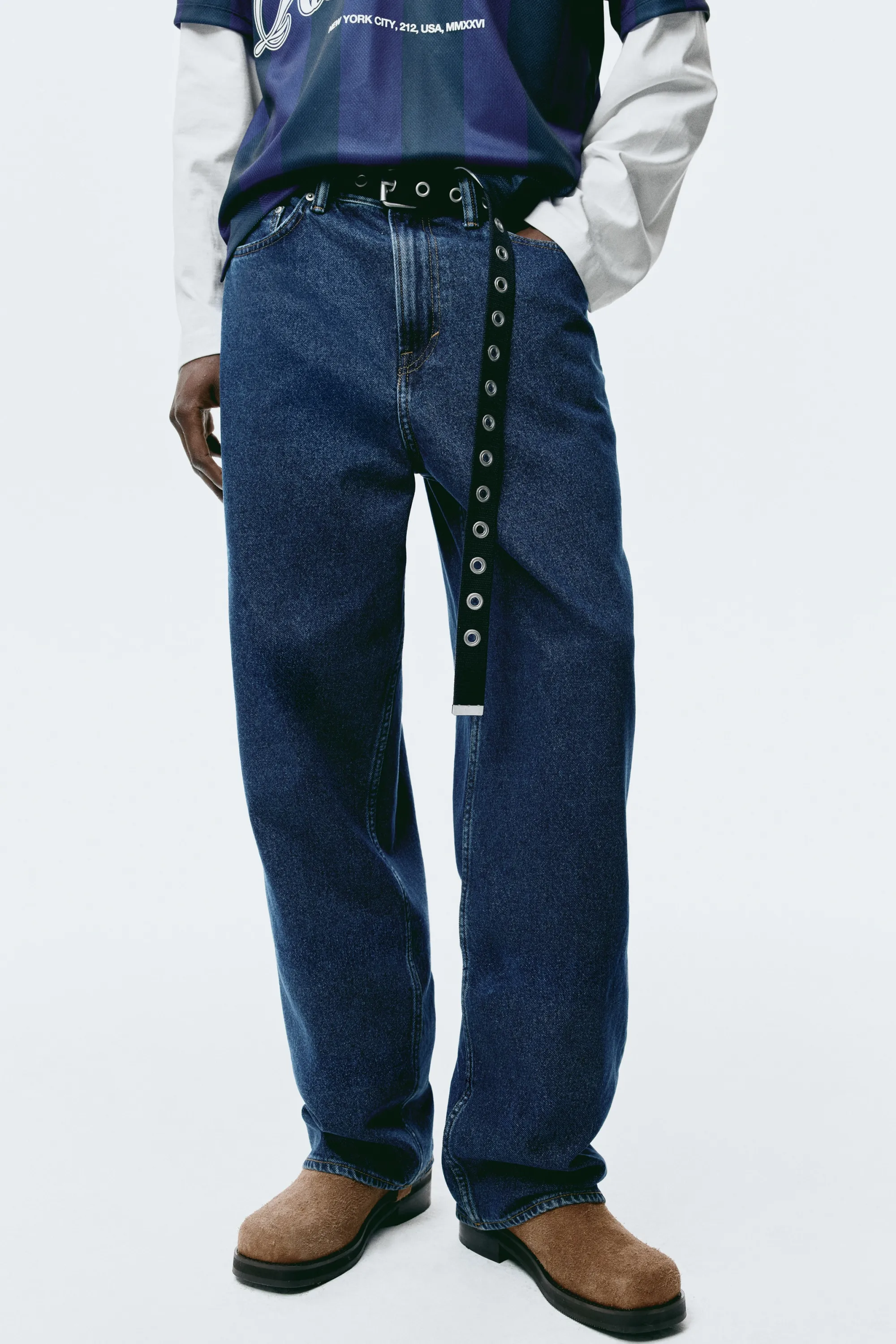 Baggy Jeans - Bleu denim foncé