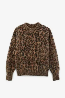 Pull Doudou léopard boisé — photo 4