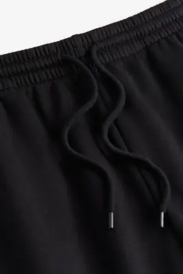 Pantalon jogger à taille haute - Noir — photo 1