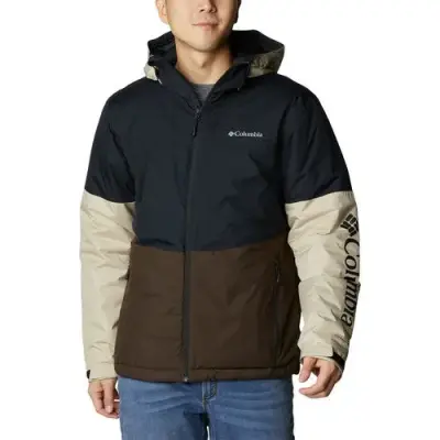 COLUMBIA POINT PARKA Noir/Marron — photo 1