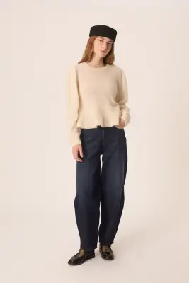 Pull Bianca Crème — photo 3