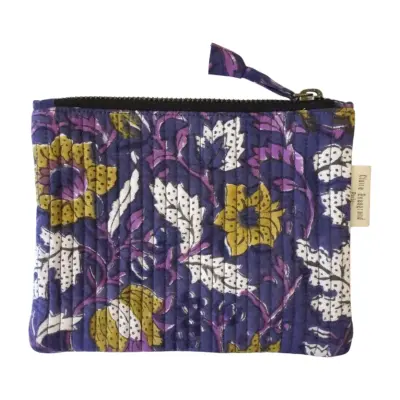 Pochette Fleurs Violette — photo 1