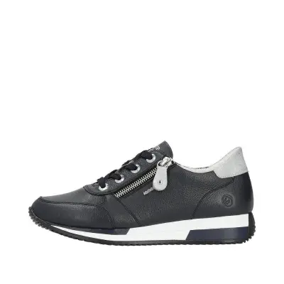 Baskets Remonte D0H11-14 Bleues - Cuir Grande Pointure Femme — photo 2