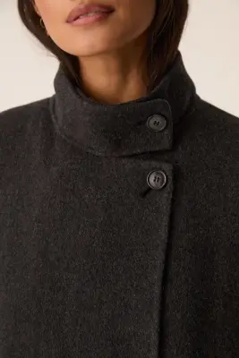 Manteau Yvanka Anthracite — photo 5