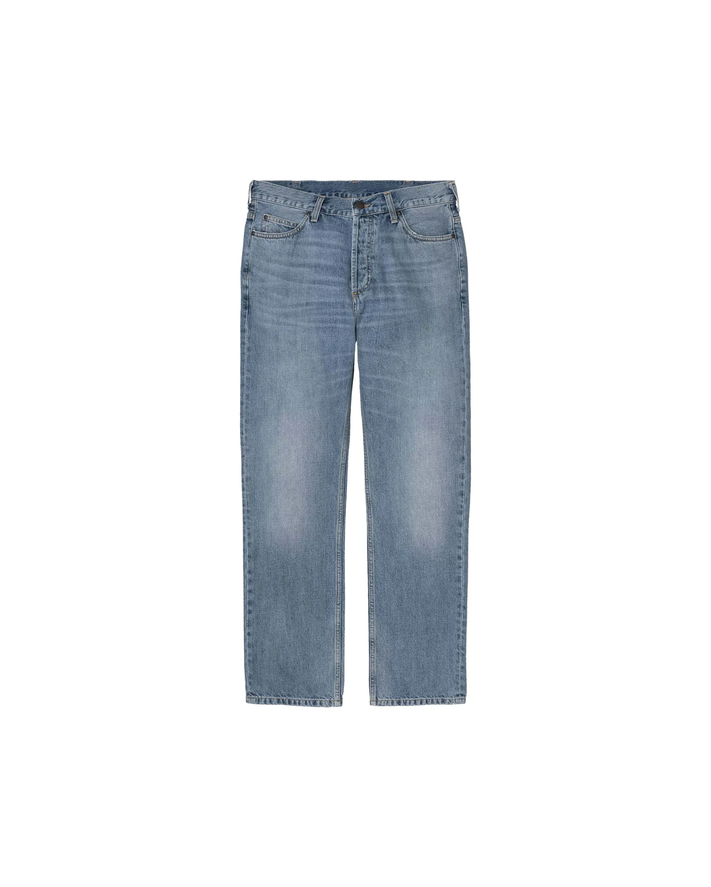 Marlow Pant Blue Worn Bleached