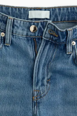 Feather Soft Wide Regular Jeans - Bleu denim — photo 2