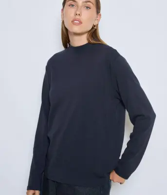 Tee Flora Navy — photo 2