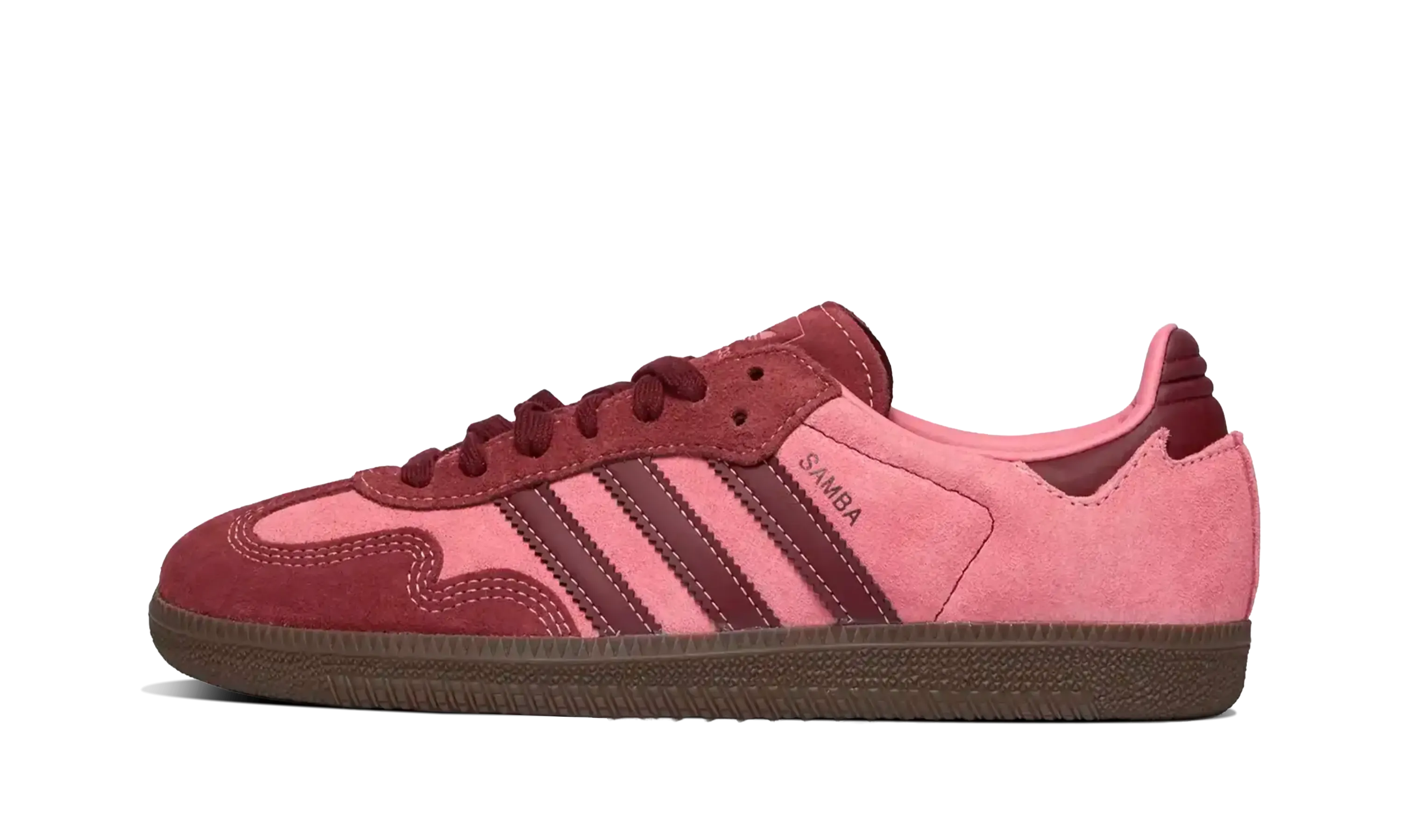 Adidas Mujer Samba OG Pink Spark Shadow Red