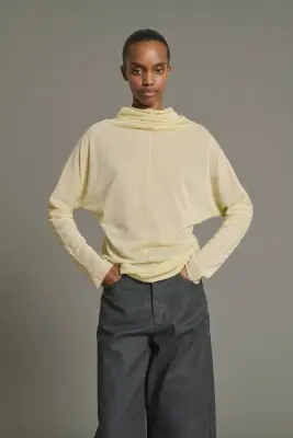 TEE-SHIRT LISIA JAUNE PÂLE — photo 4