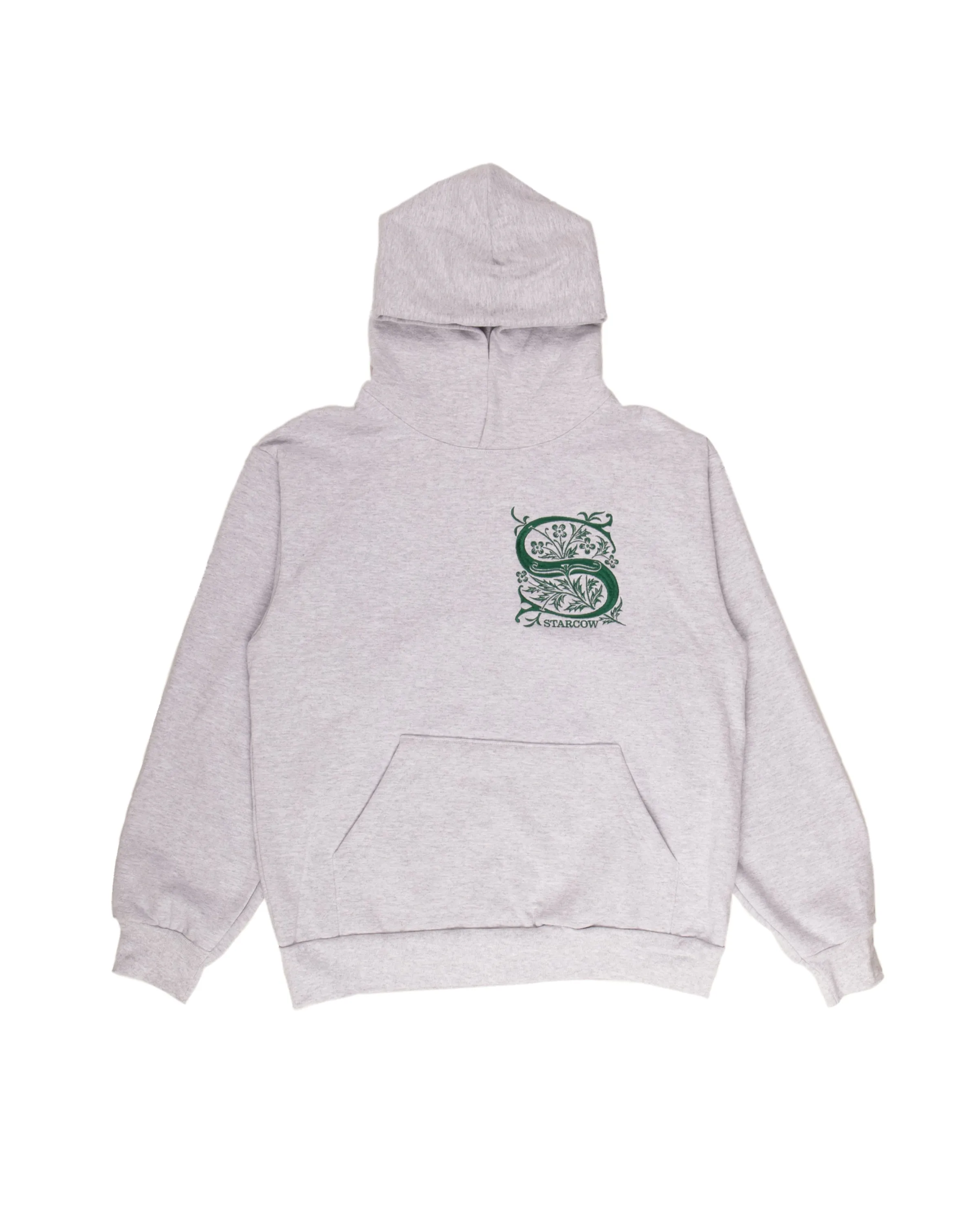 S Letter Hoodie Light Grey