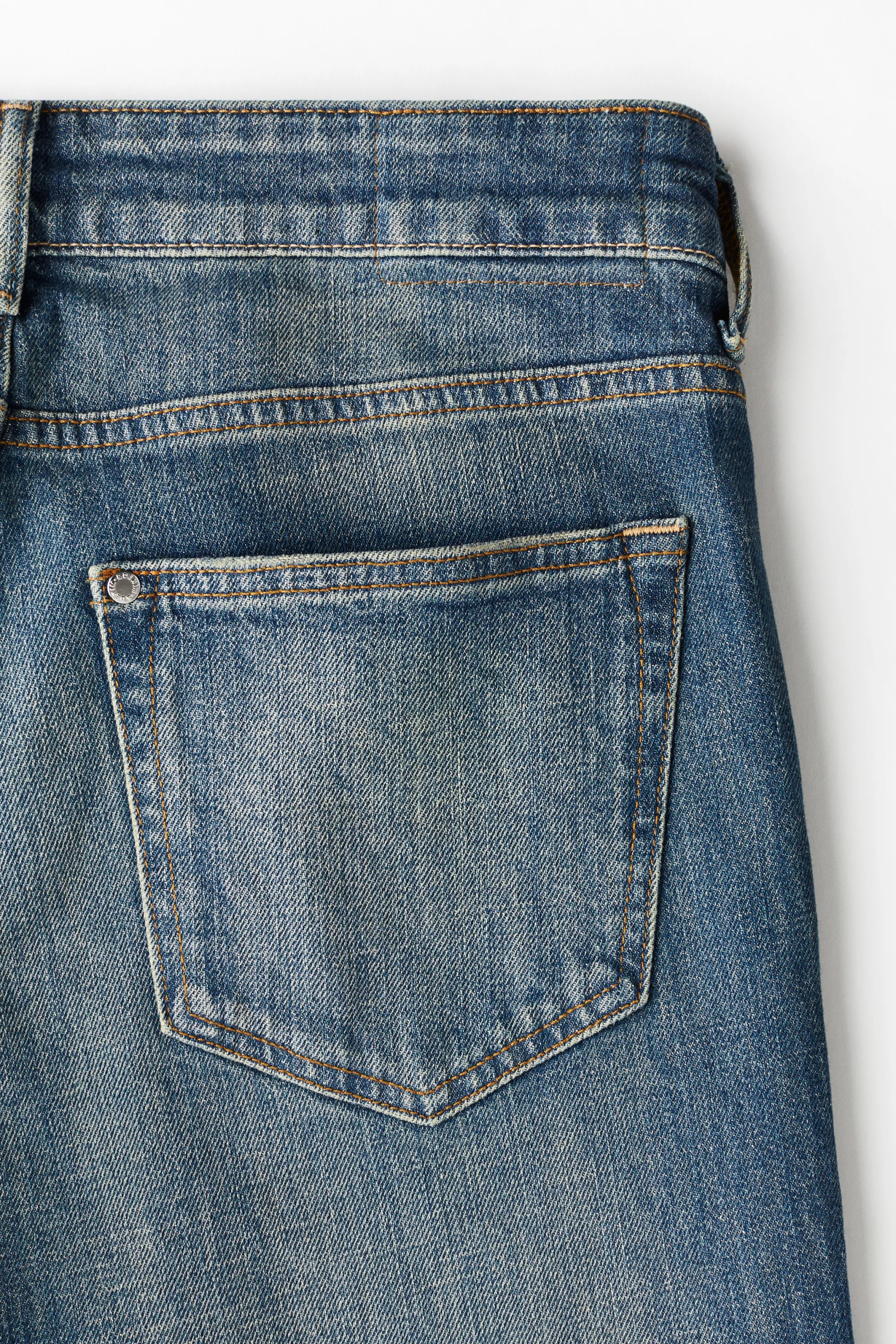 Straight Regular Jeans - Bleu denim