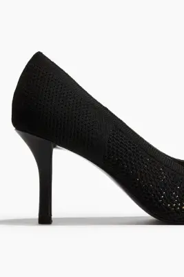 Escarpins fully fashioned - Noir — photo 3