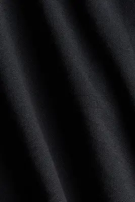 Robe ruchée en crêpe - Noir — photo 3