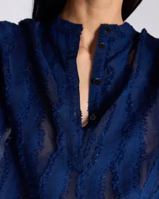 Blouse Constantine bleu marine — photo 3