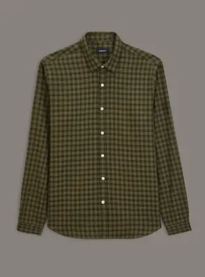 Chemise Mercer Evergreen/Dark Khaki — photo 5