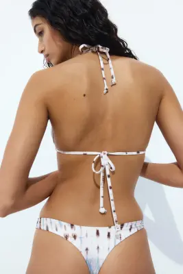 Bas de maillot string - Beige clair/batik — photo 2