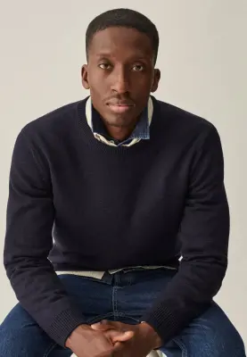 Le pull épais - Bleu marine