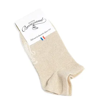 Chaussettes invisibles dorées — photo 3